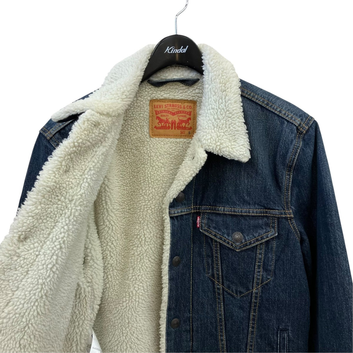 LEVI’S 裏ボアデニムジャケットPC9-163650115 古着・中古-3枚目のアイテム画像