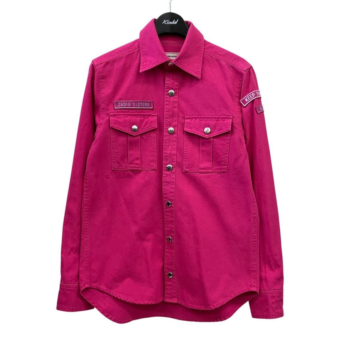 ZADIG＆VOLTAIRE デニムシャツ 古着・中古-1枚目のアイテム画像