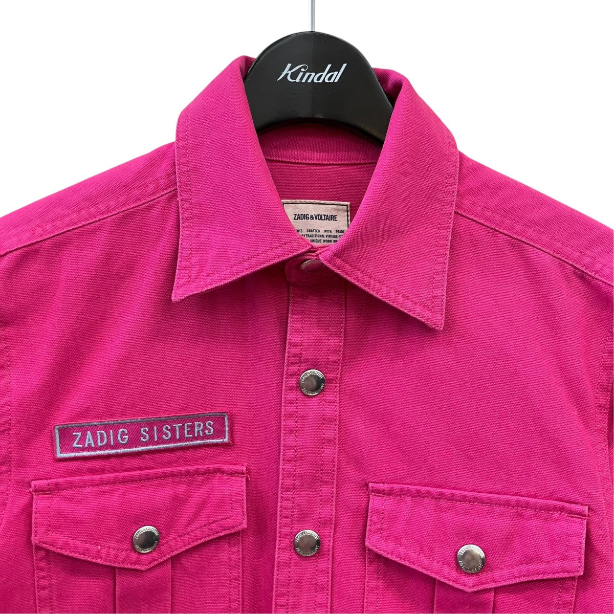 ZADIG＆VOLTAIRE デニムシャツ 古着・中古-2枚目のアイテム画像