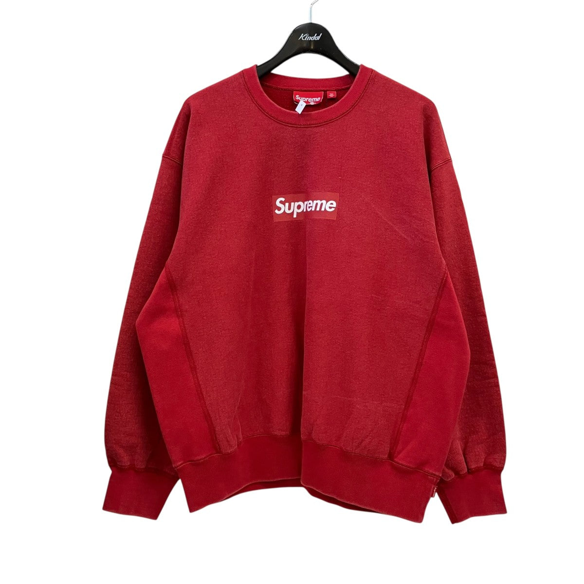 Supreme Washed Box logo Crewneckクルーネックスウェット25SS 古着・中古-1枚目のアイテム画像