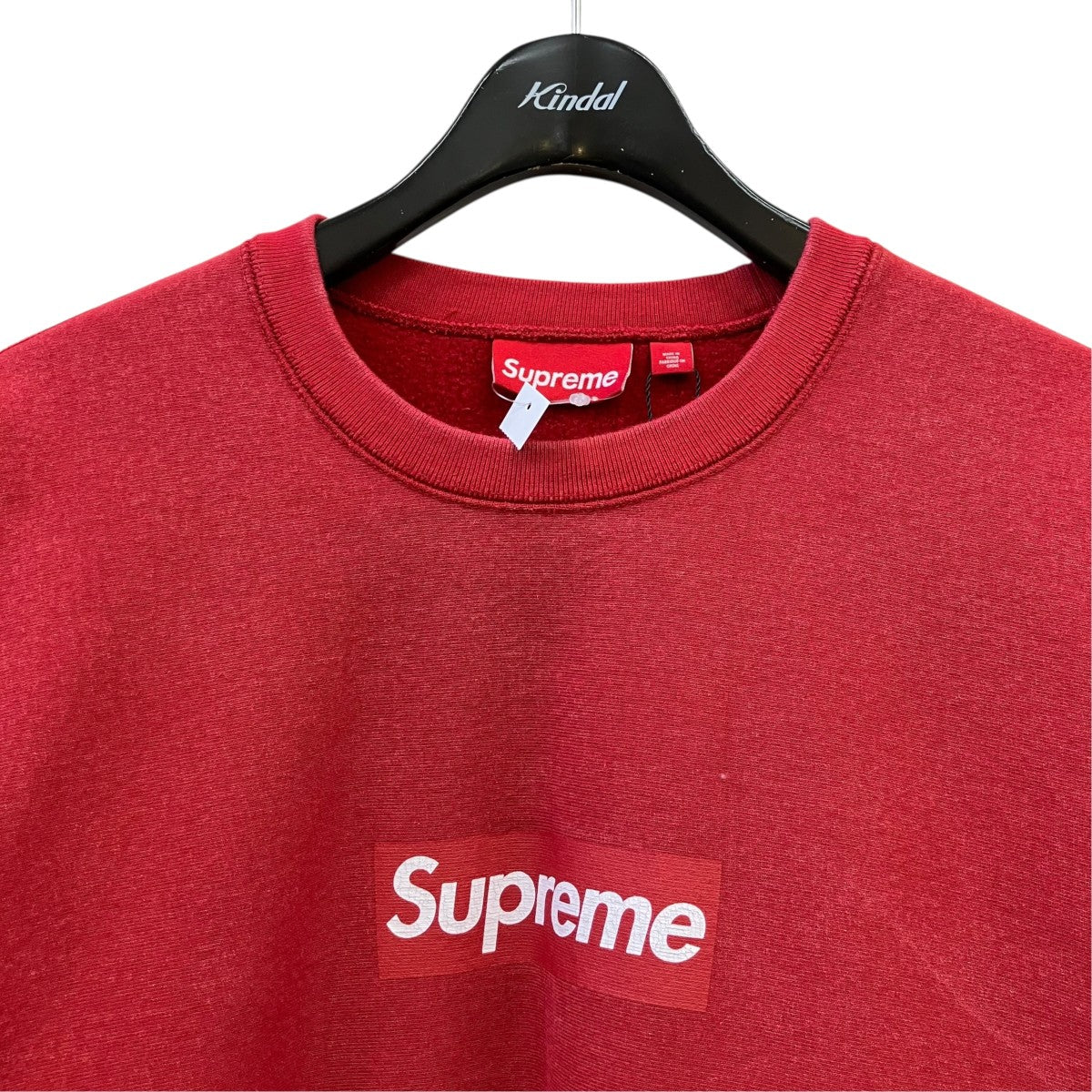 Supreme Washed Box logo Crewneckクルーネックスウェット25SS 古着・中古-2枚目のアイテム画像