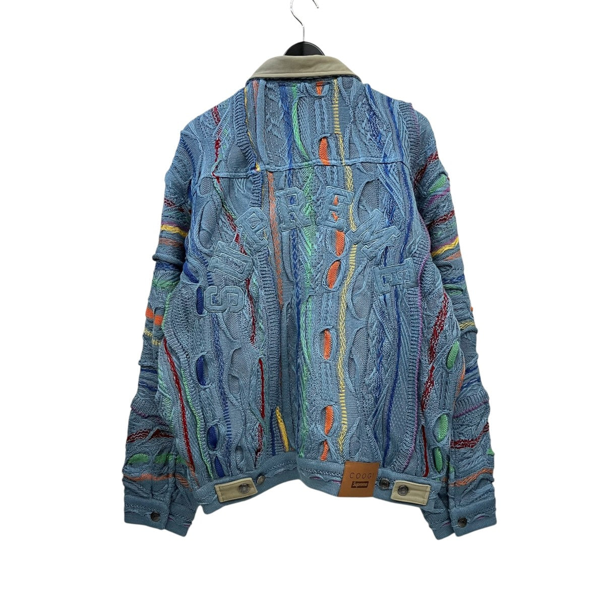 Supreme×COOGI 23SSCoogi Trucker Jacketニットジャケット 古着・中古-4枚目のアイテム画像