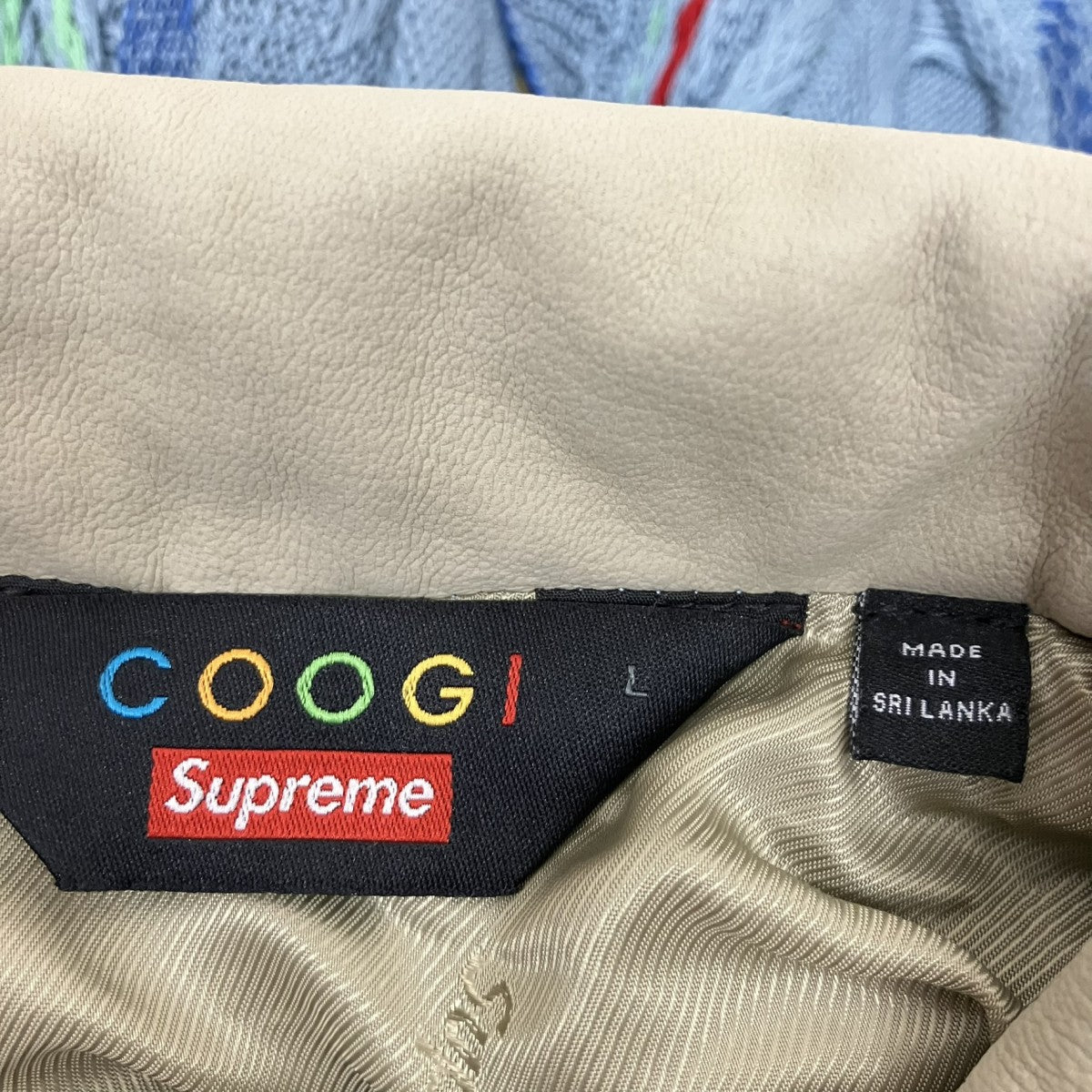 Supreme×COOGI 23SSCoogi Trucker Jacketニットジャケット 古着・中古-7枚目のアイテム画像