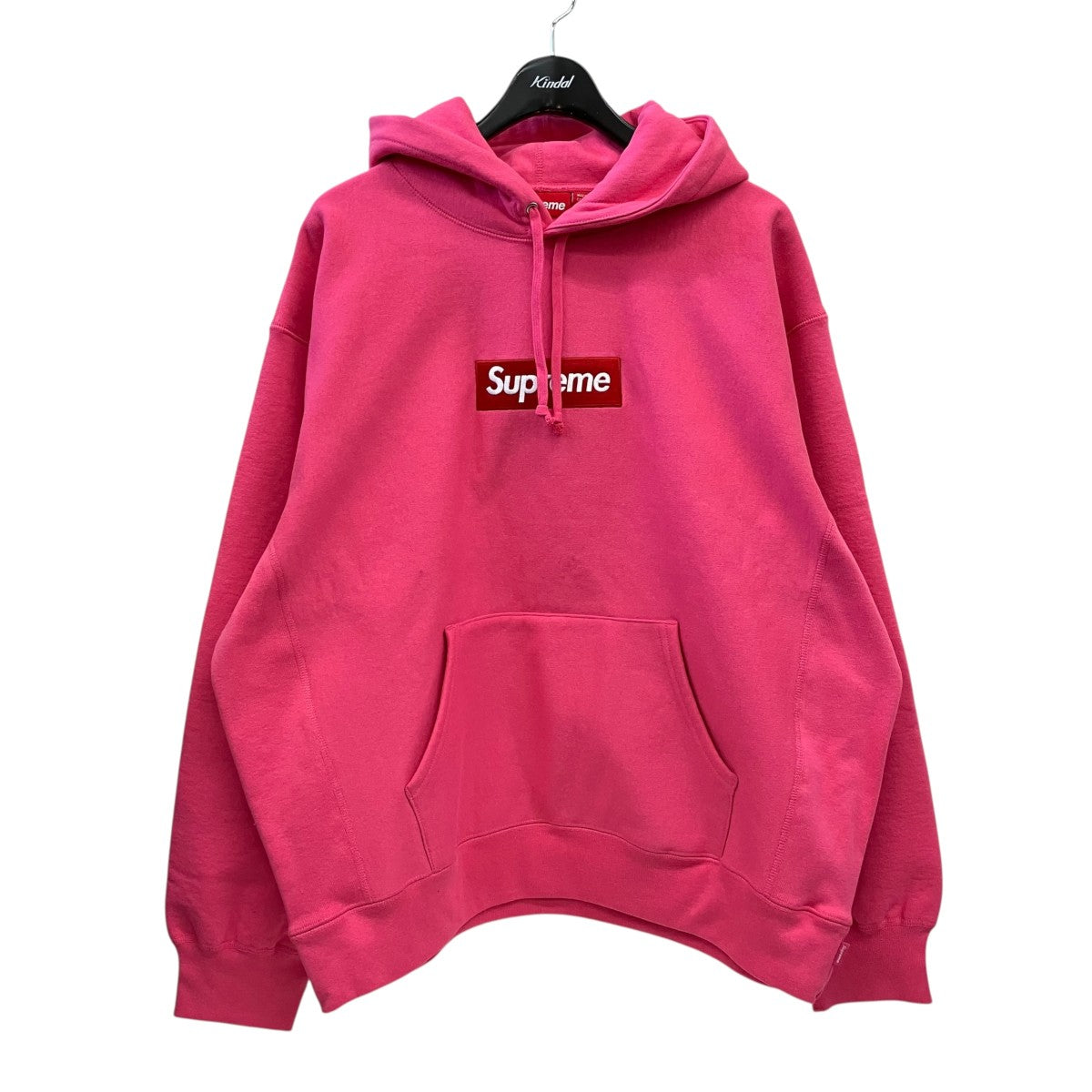 Supreme boxlogo hooded sweatshirtプルオーバーパーカー 古着・中古-1枚目のアイテム画像