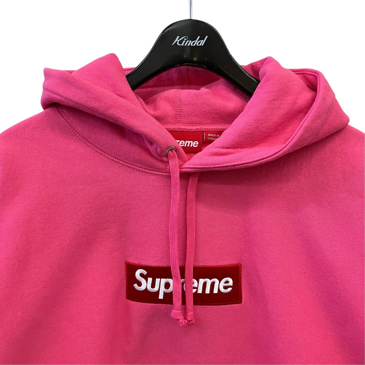Supreme boxlogo hooded sweatshirtプルオーバーパーカー 古着・中古-2枚目のアイテム画像
