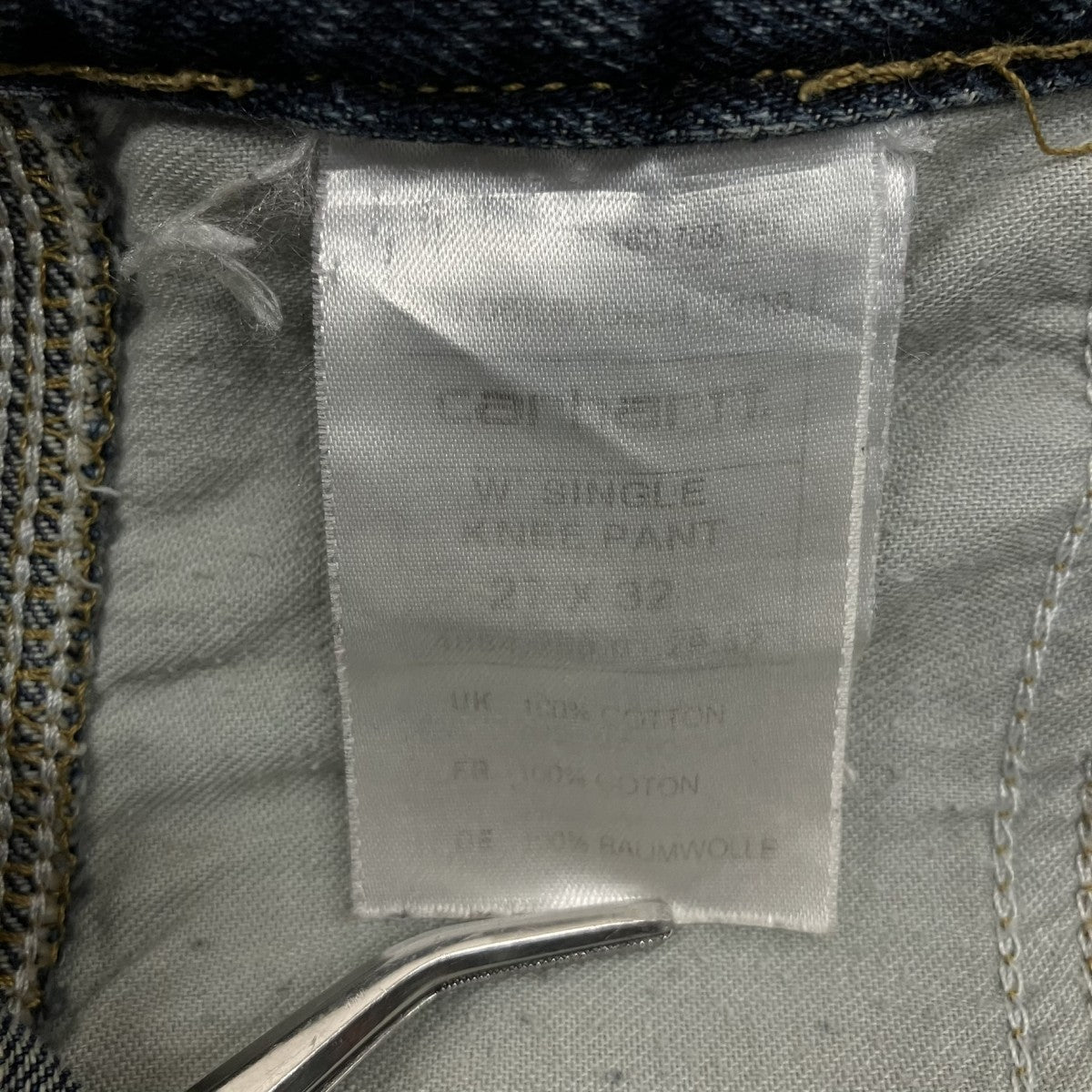 CarHartt ペインターパンツ 古着・中古-6枚目のアイテム画像
