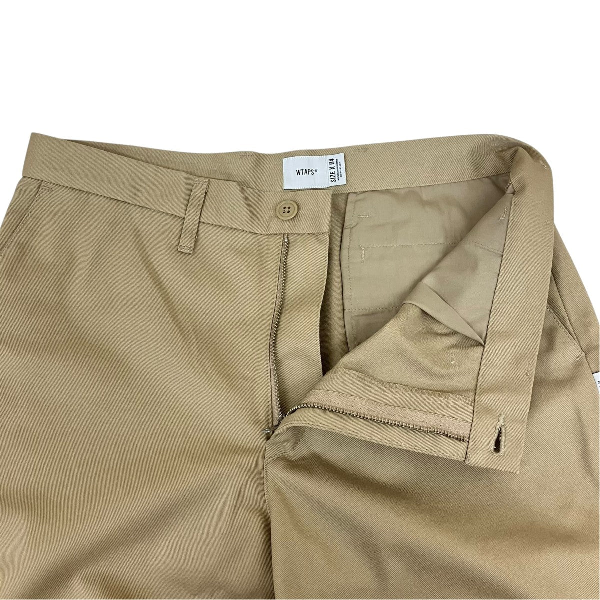 WTAPS CREASE TROUSERS COPO．TWILLチノパン221BRDT-PTM05 古着・中古-3枚目のアイテム画像