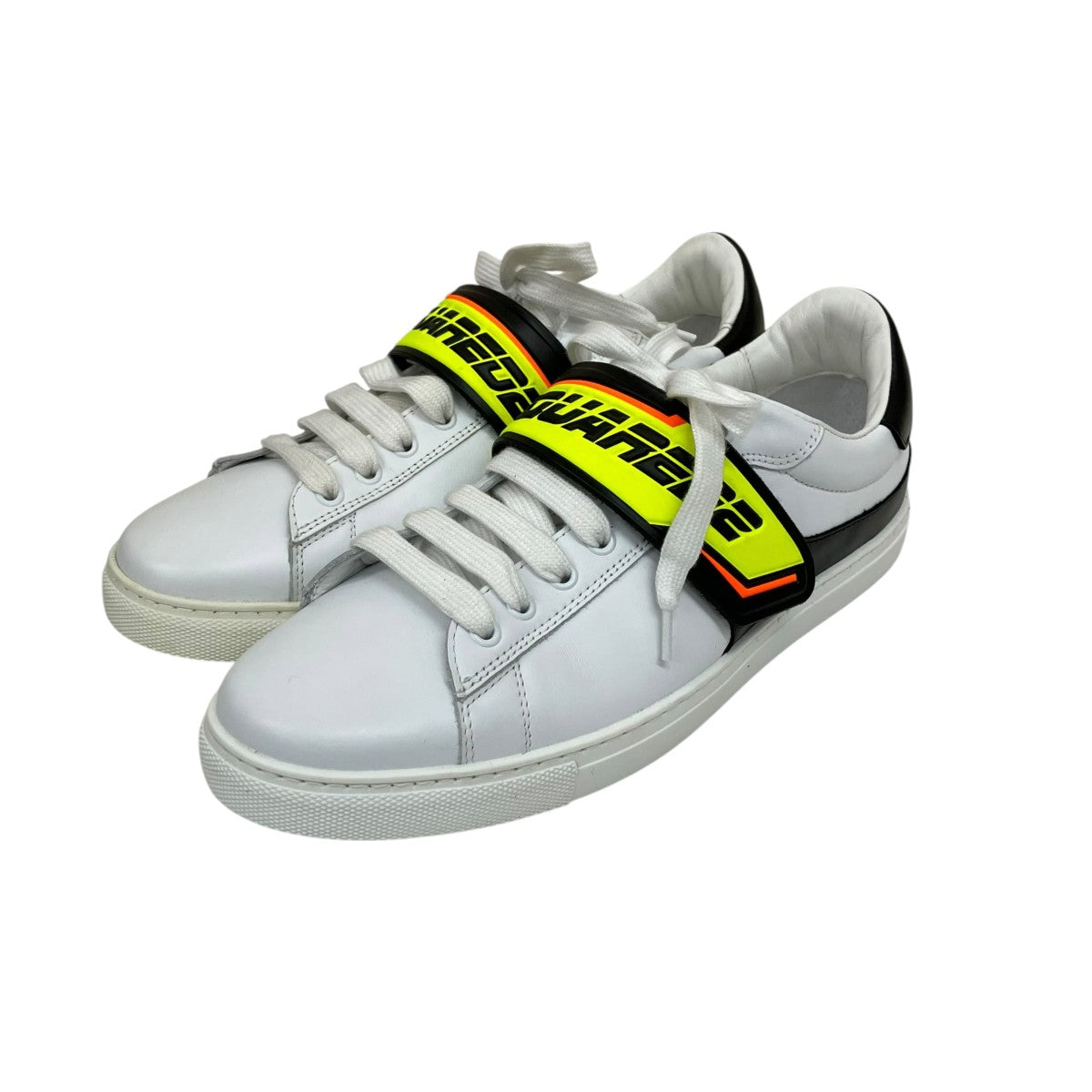 DSQUARED2 Bionic Sport New TennisローカットスニーカーSNM0056 古着・中古-1枚目のアイテム画像