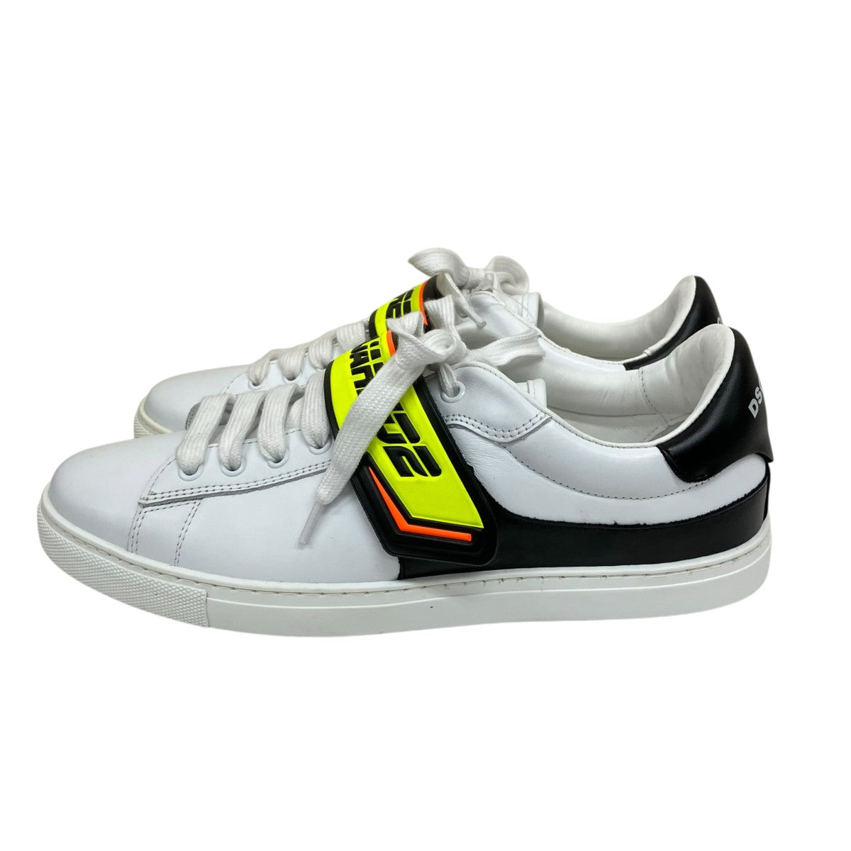 DSQUARED2 Bionic Sport New TennisローカットスニーカーSNM0056 古着・中古-2枚目のアイテム画像