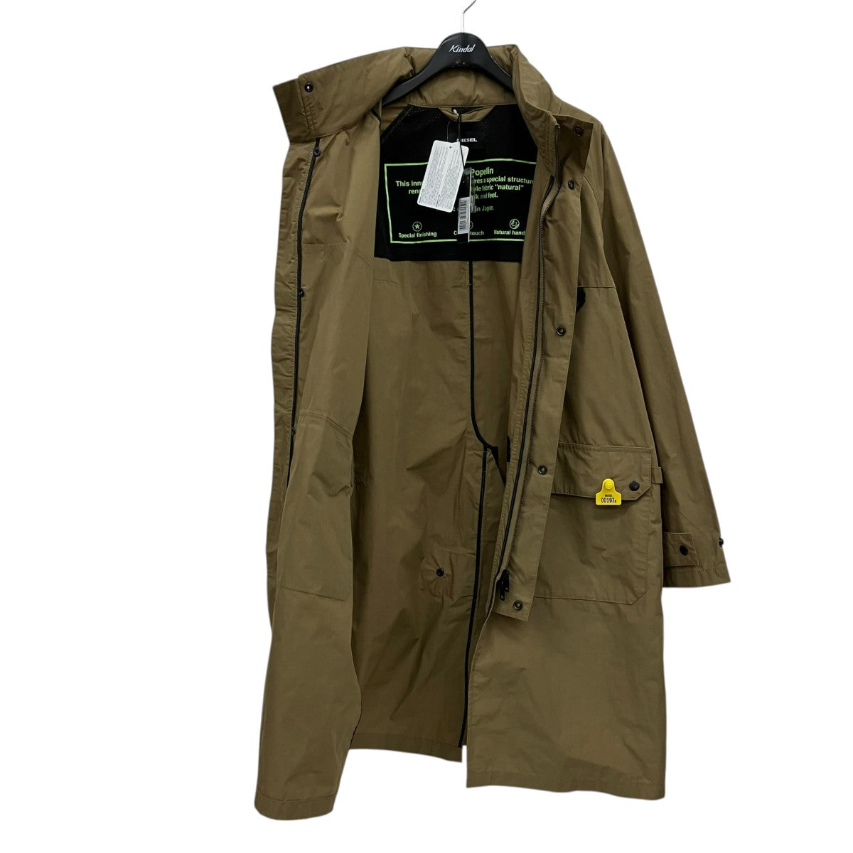 DIESEL J-ACKER・モッズコートA00029 古着・中古-3枚目のアイテム画像