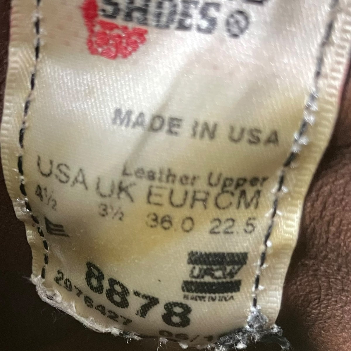 RED WING Classic Mocレースアップブーツ8878 古着・中古-5枚目のアイテム画像