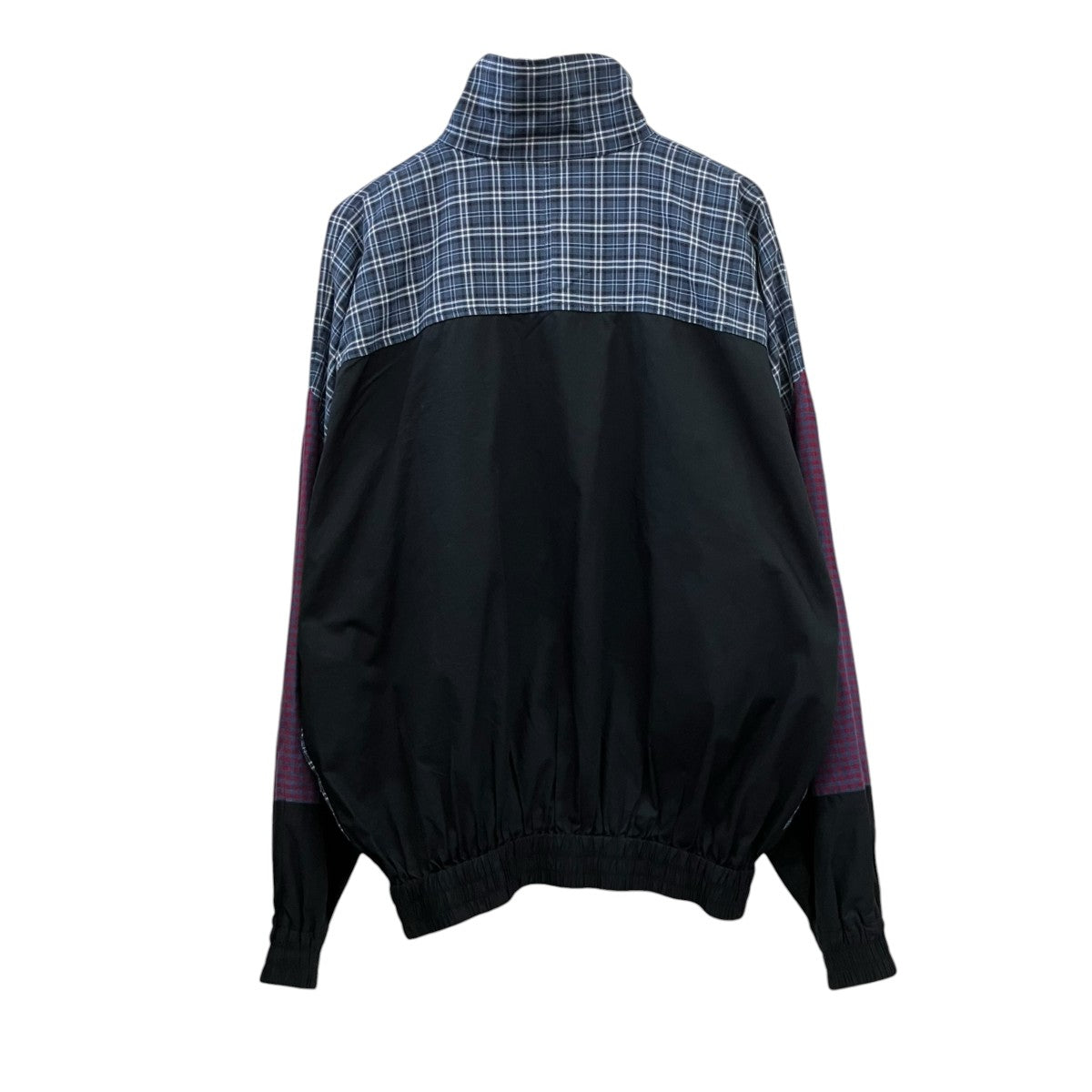 BALENCIAGA チェック切替ジップブルゾン533918 古着・中古-4枚目のアイテム画像