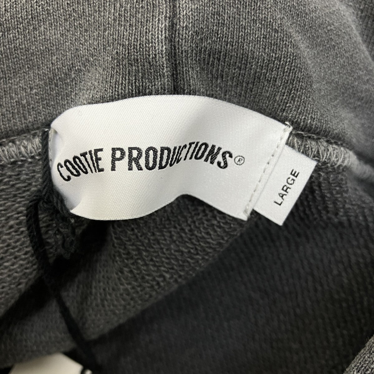 COOTIE PRODUCTIONS Pigment Dyed Open End Yarn Sweat HoodieスウェットパーカーCTE-24A311 古着・中古-5枚目のアイテム画像