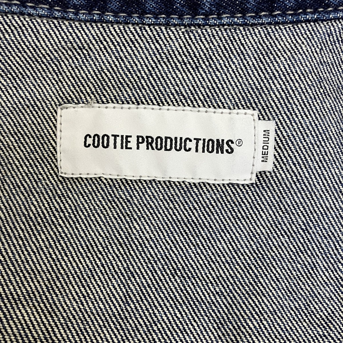 COOTIE PRODUCTIONS 3rd Type Denim JacketデニムジャケットCTE-24A202 古着・中古-6枚目のアイテム画像