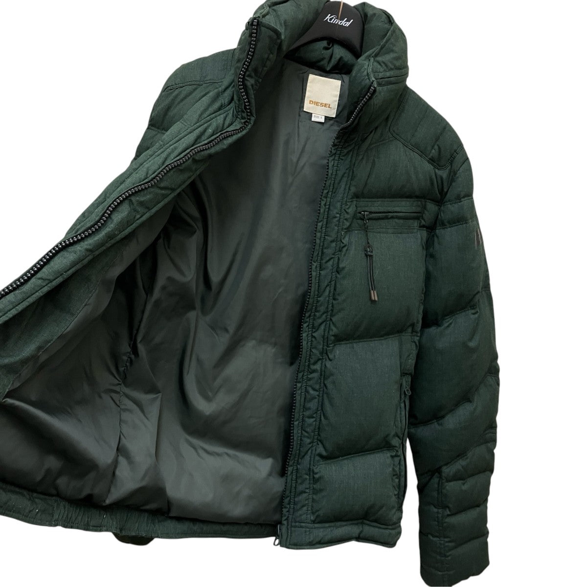 DIESEL ダウンジャケット 古着・中古-4枚目のアイテム画像