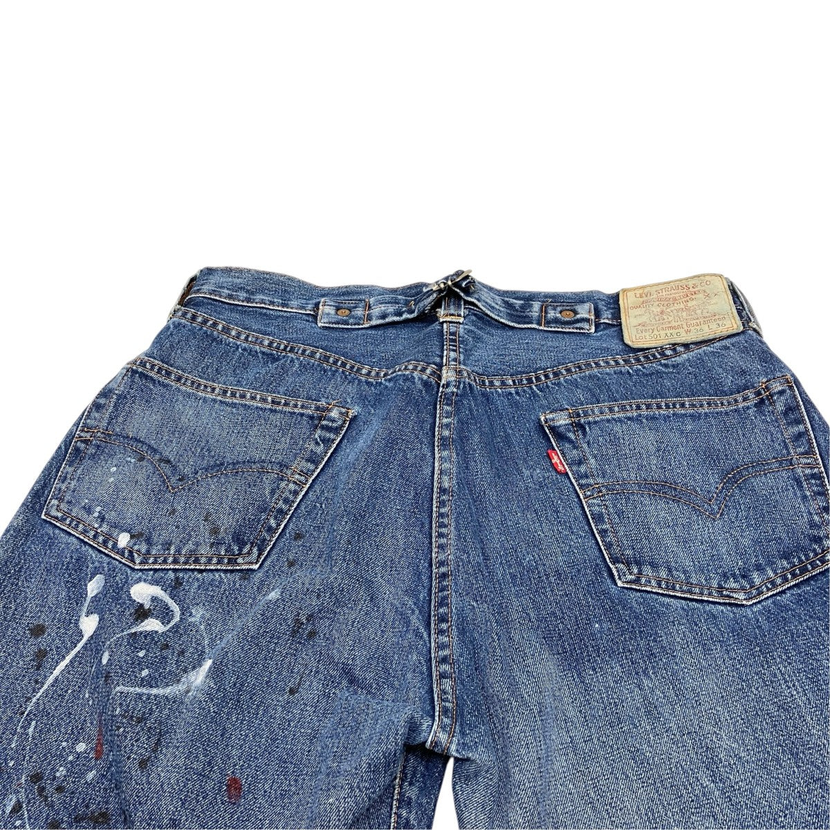 LEVI’S 501XXC90’s復刻 99年製 刻印555バレンシアデニムパンツ37201 0003 古着・中古-4枚目のアイテム画像