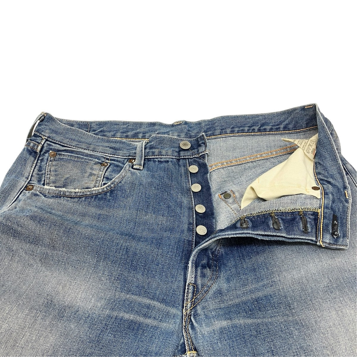 LEVI’S VINTAGE CLOTHING 1955年モデル 501XX復刻ビッグE 赤耳 06年製デニムパンツ55501-0014 古着・中古-3枚目のアイテム画像