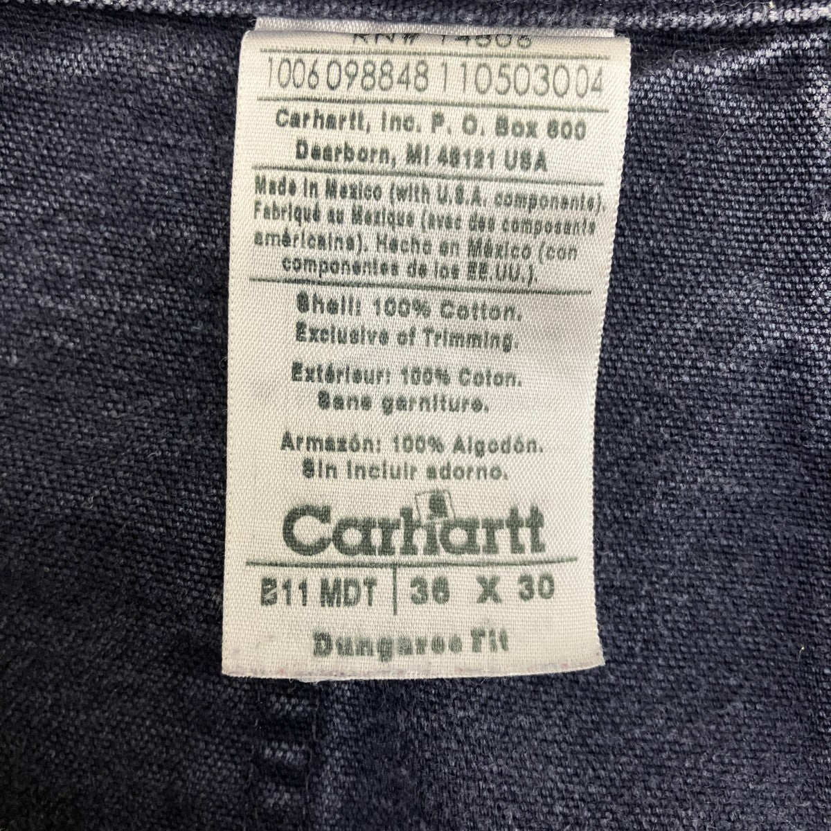 CarHartt ダックペインターパンツ 古着・中古-5枚目のアイテム画像