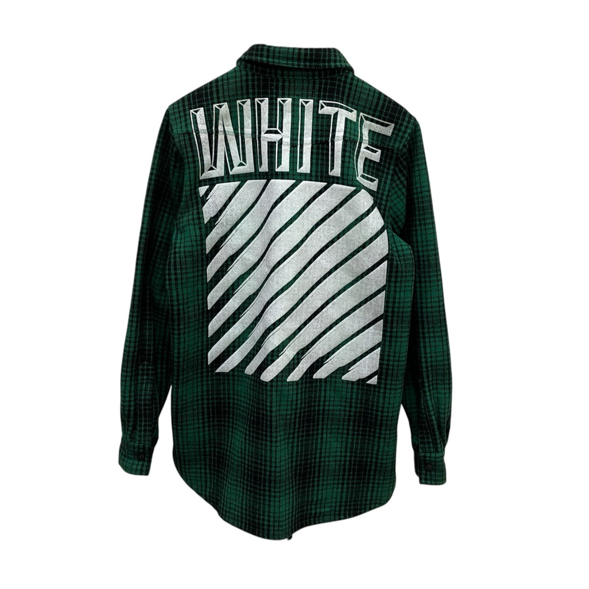 OFFWHITE チェックシャツ 古着・中古-3枚目のアイテム画像