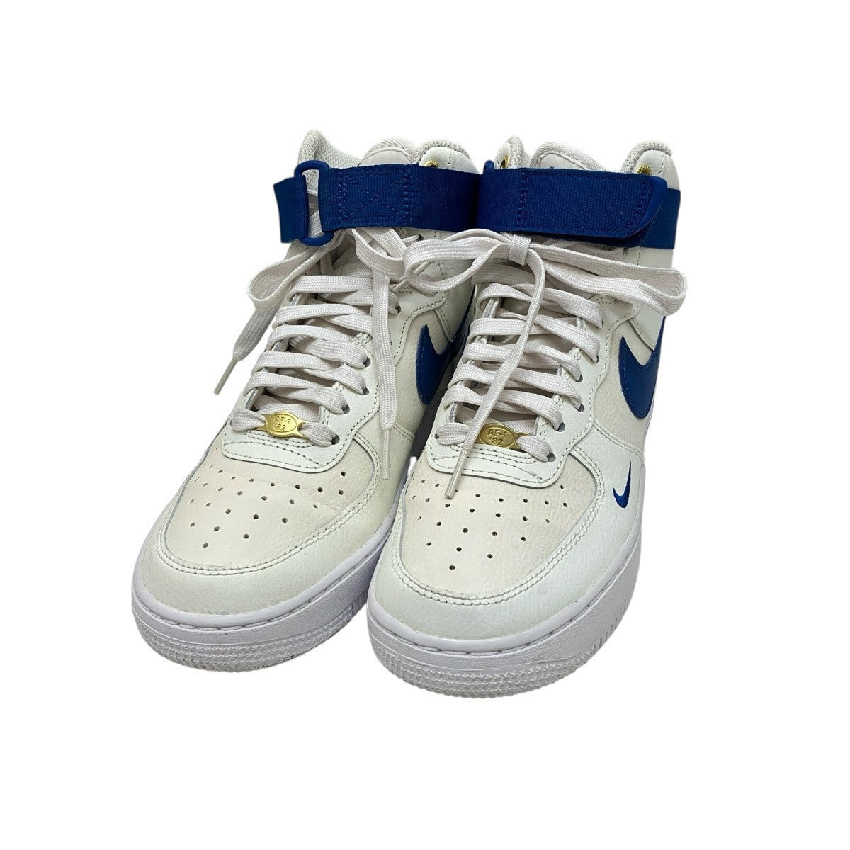 NIKE Women’s Air Force 1 High 40th Anniversary Sail BlueハイカットスニーカーDQ7584-100 古着・中古-1枚目のアイテム画像