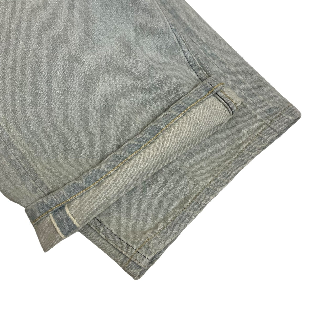 blurhms 12．9oz Denim Narrow Belted PantsベルテッドデニムパンツBHS25S003USD-IND 古着・中古-7枚目のアイテム画像
