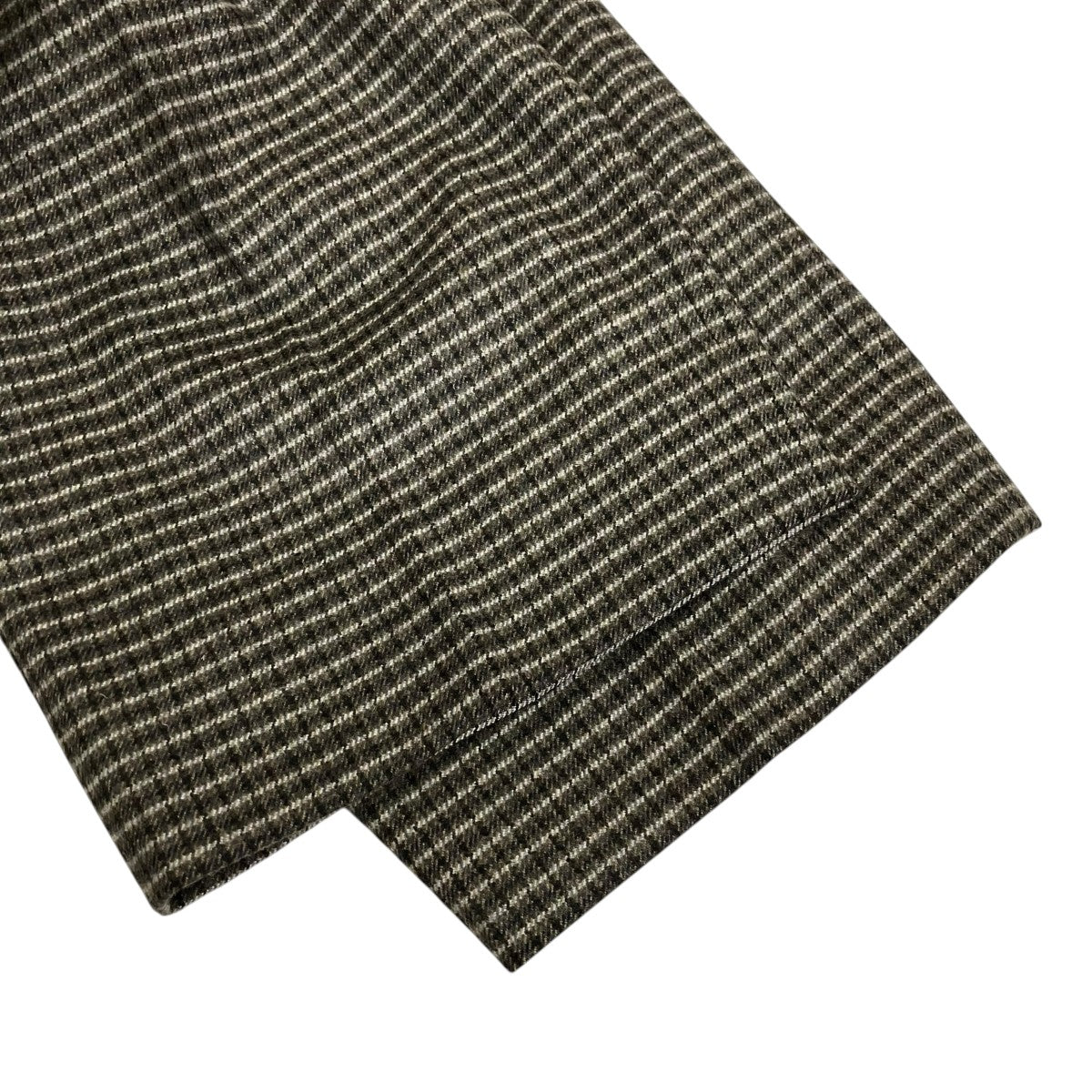 THE RERACS 24FW THE EASY SLACKS WIDEモヘアチェックイージーパンツ24FW-REPT-217-2-J 古着・中古-5枚目のアイテム画像