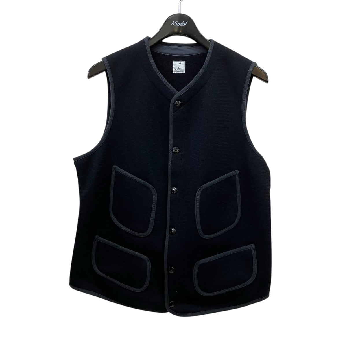 ANATOMICA BB VEST FACEウールベスト530-522-08 古着・中古-1枚目のアイテム画像