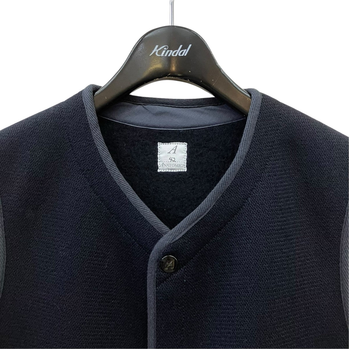 ANATOMICA BB VEST FACEウールベスト530-522-08 古着・中古-2枚目のアイテム画像