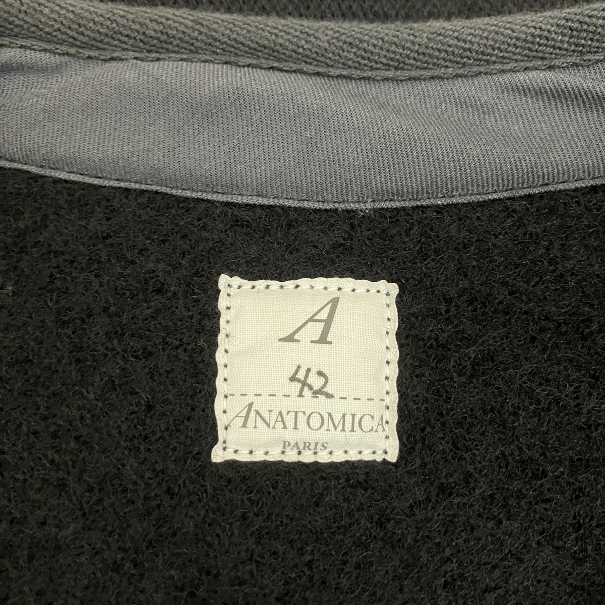 ANATOMICA BB VEST FACEウールベスト530-522-08 古着・中古-4枚目のアイテム画像