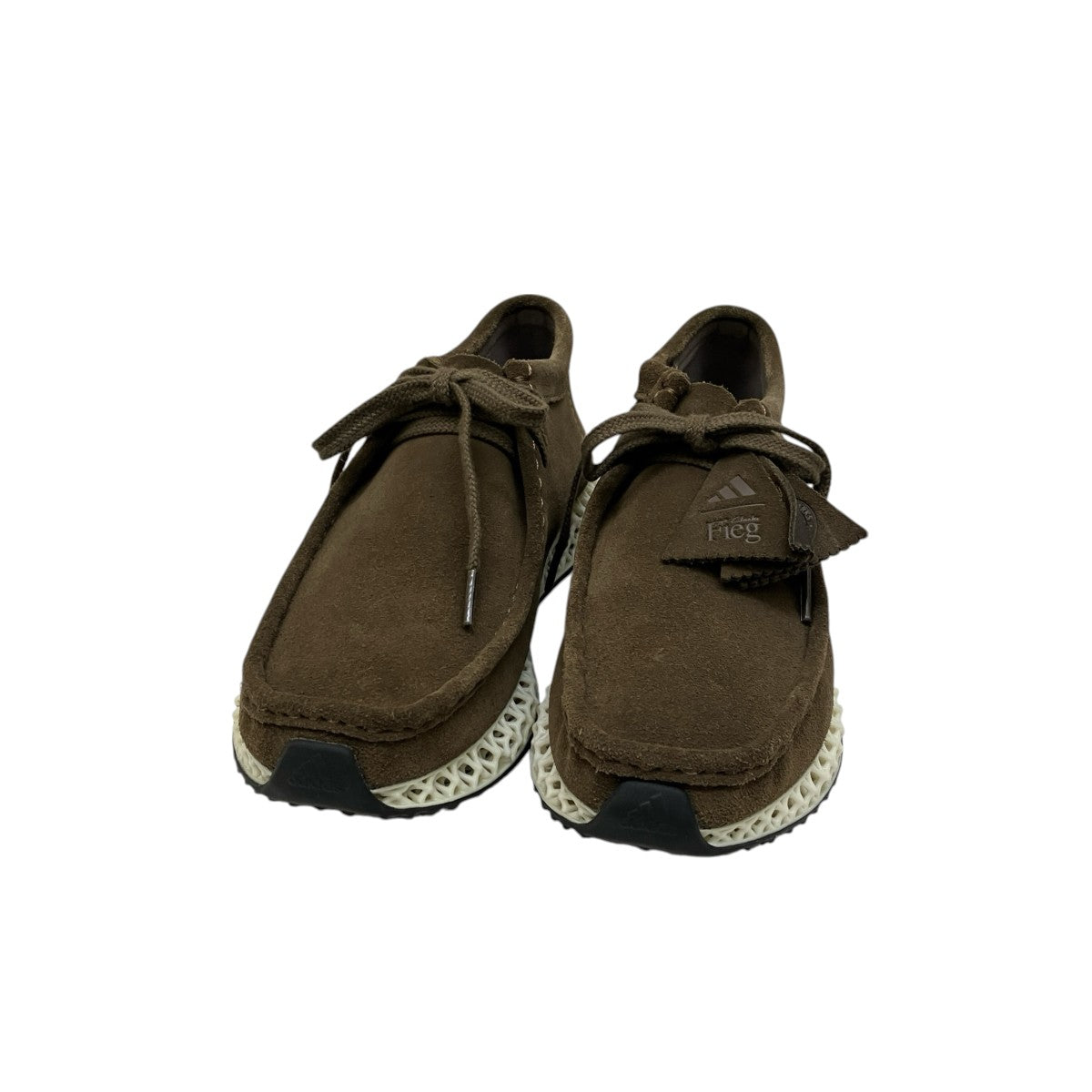 adidas originals×CLARKS ワラビー4Dレザーシューズ 古着・中古-1枚目のアイテム画像