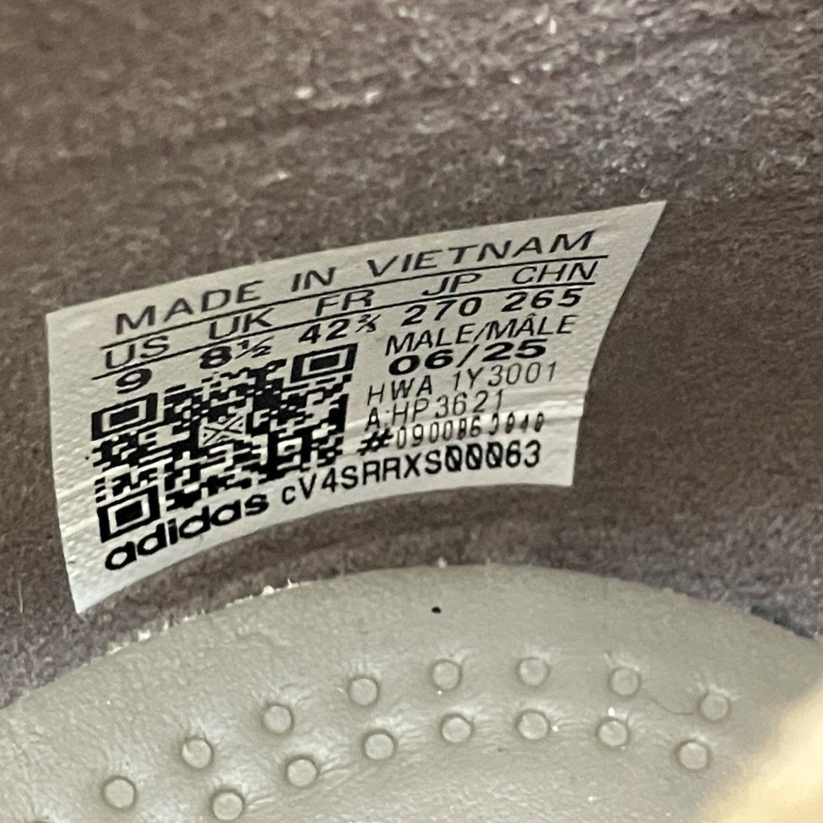adidas originals×CLARKS ワラビー4Dレザーシューズ 古着・中古-6枚目のアイテム画像