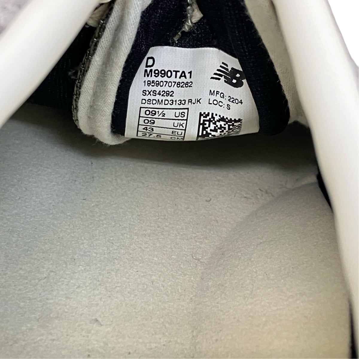 NEW BALANCE スニーカーM990TA1 古着・中古-6枚目のアイテム画像