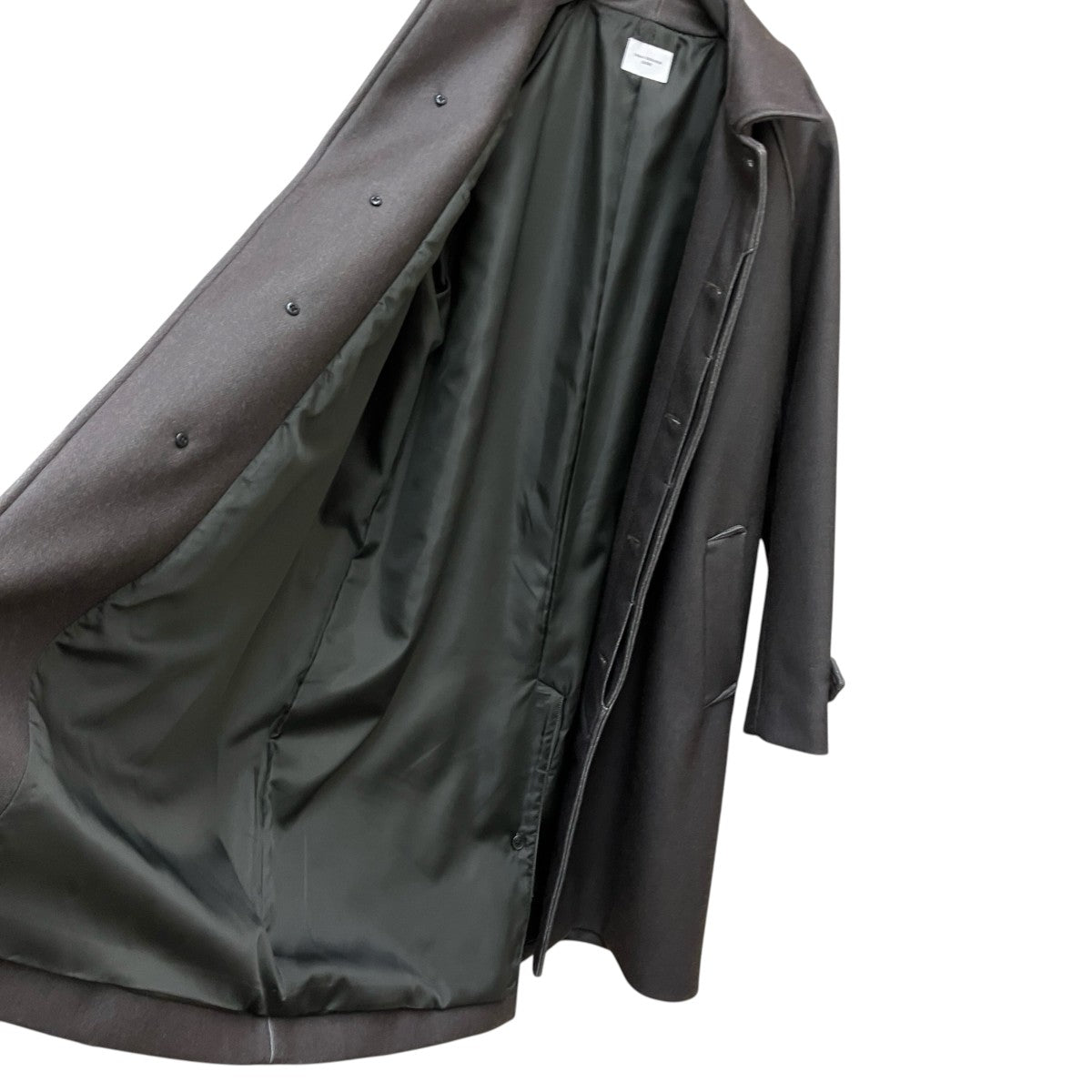URBAN RESEARCH DOORS ヘリンボーンメルトン バルマカンコートバルマカーンコートDR27-17H754 古着・中古-4枚目のアイテム画像