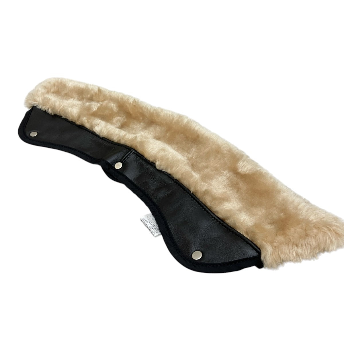 Schott 618M COLLAR FUR For RIDERSフェイクファーレザーつけ襟 古着・中古-1枚目のアイテム画像