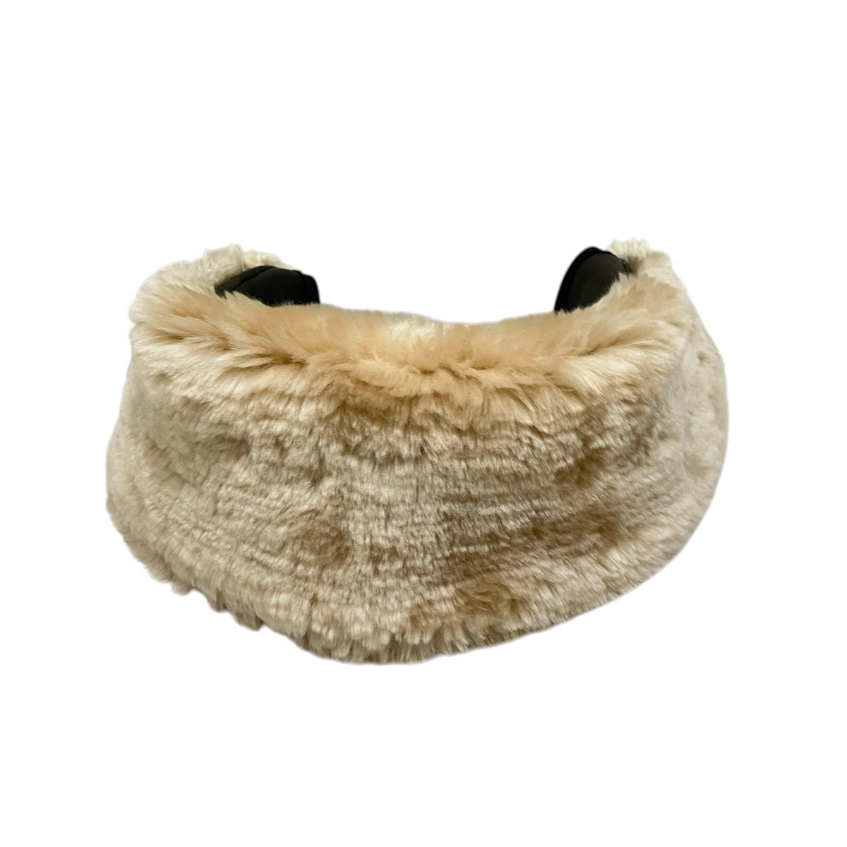 Schott 618M COLLAR FUR For RIDERSフェイクファーレザーつけ襟 古着・中古-4枚目のアイテム画像
