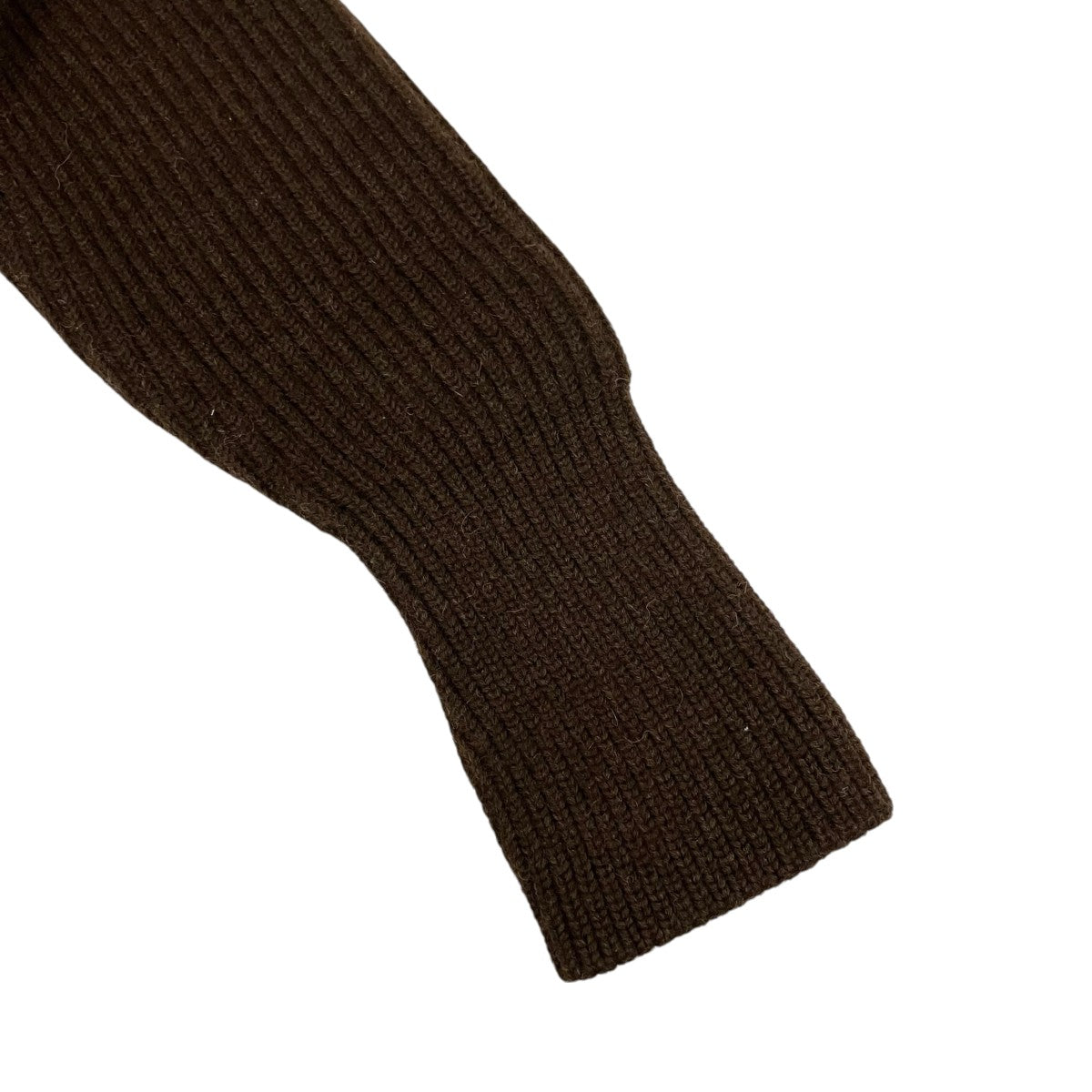 Andersen-Andersen NAVY SYMMETRICAL CREWNECKクルーネックニット 古着・中古-4枚目のアイテム画像