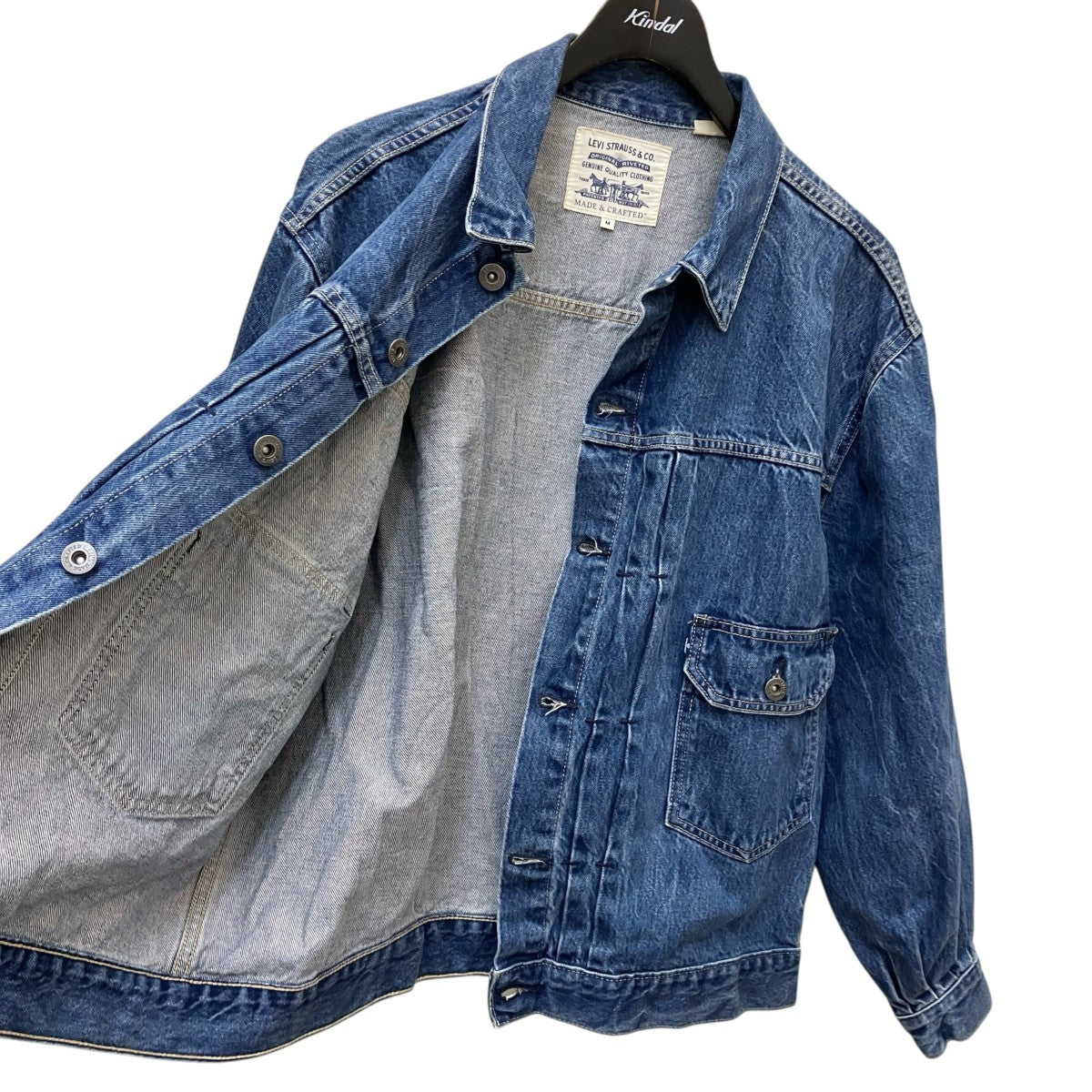LEVI’S デニムジャケットPC9-A2112-0004 古着・中古-4枚目のアイテム画像