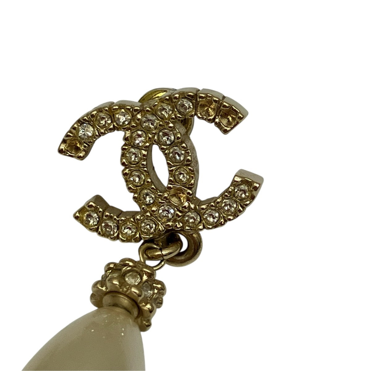 CHANEL F24ティアドロップパールピアス 古着・中古-5枚目のアイテム画像