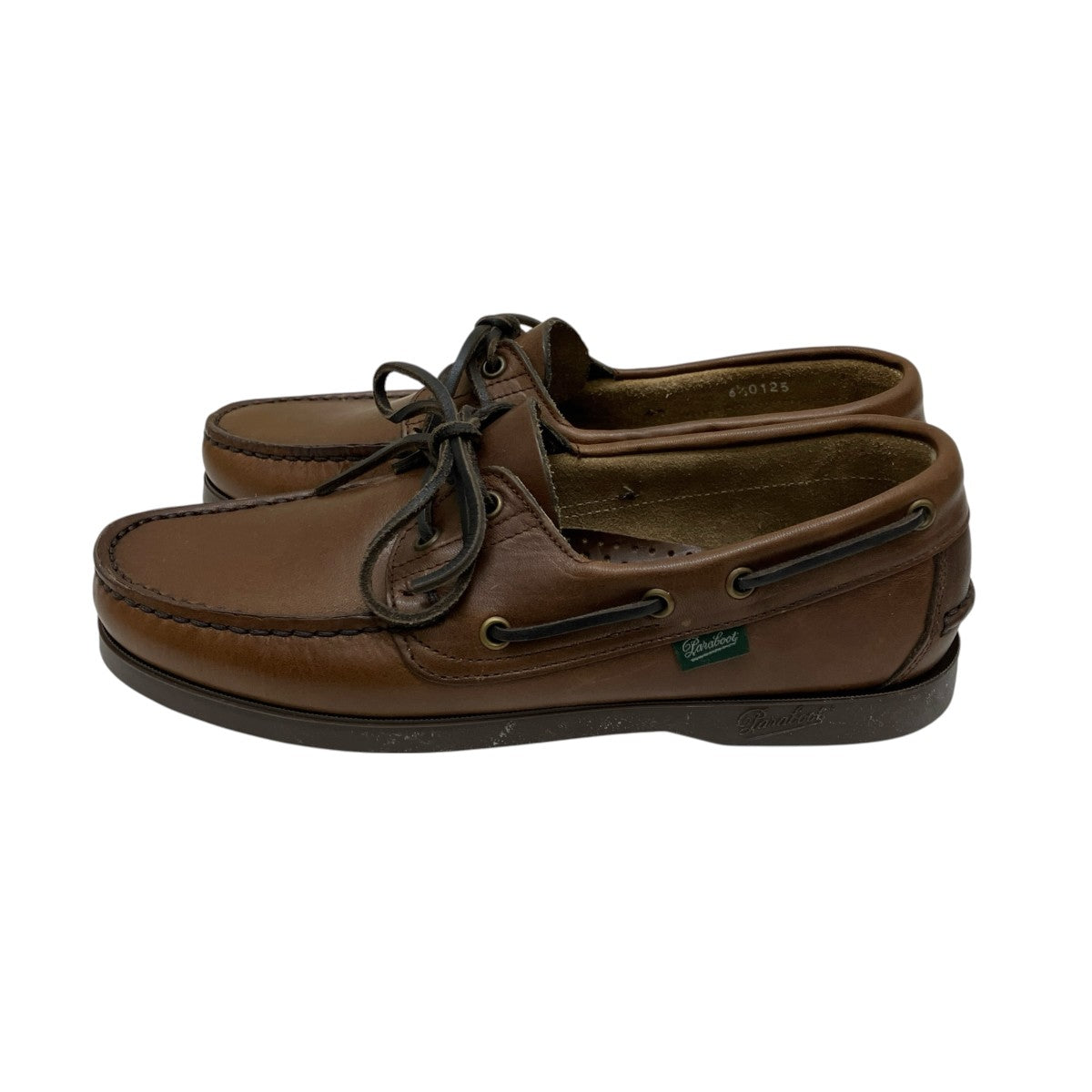 PARABOOT×BEAMS F BARTH MARINEデッキシューズ78050049500 古着・中古-2枚目のアイテム画像