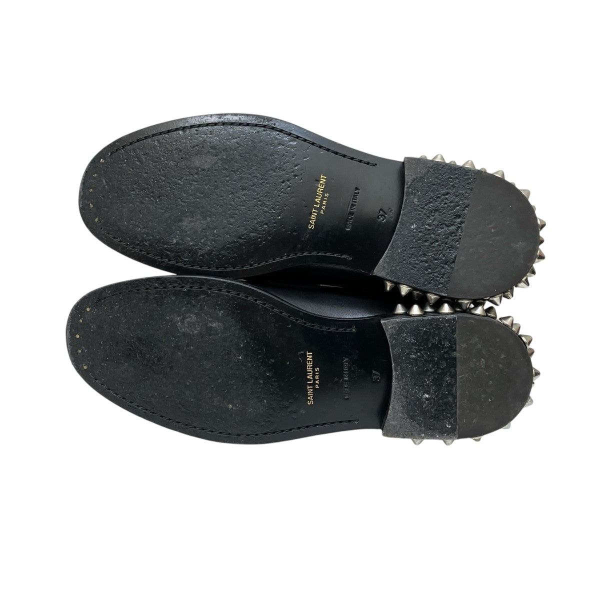 Saint Laurent Paris スタッズヒールローファー375508 古着・中古-4枚目のアイテム画像