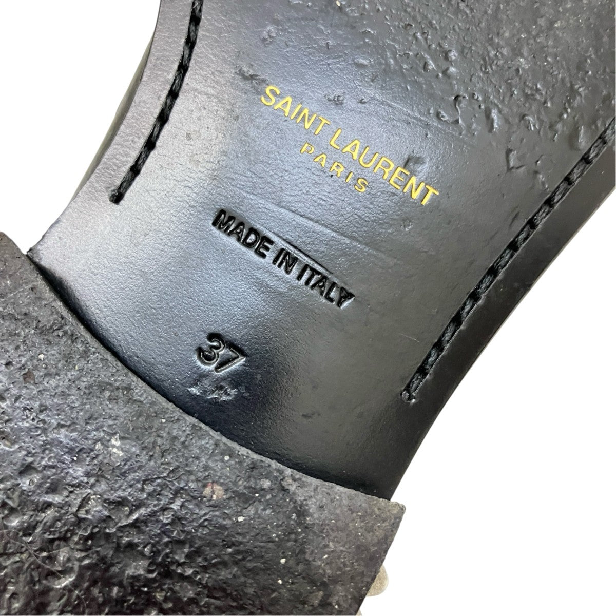 Saint Laurent Paris スタッズヒールローファー375508 古着・中古-8枚目のアイテム画像