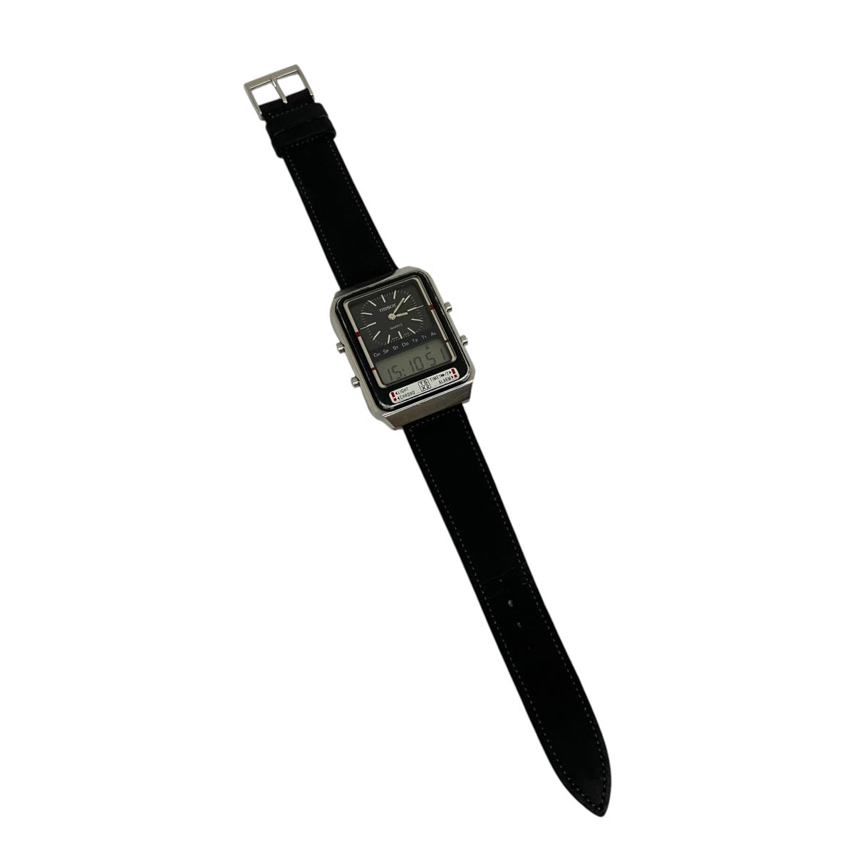 TISSOT 1979製 チームロータス パートナーシップ記念モデルデジアナウォッチ 古着・中古-3枚目のアイテム画像
