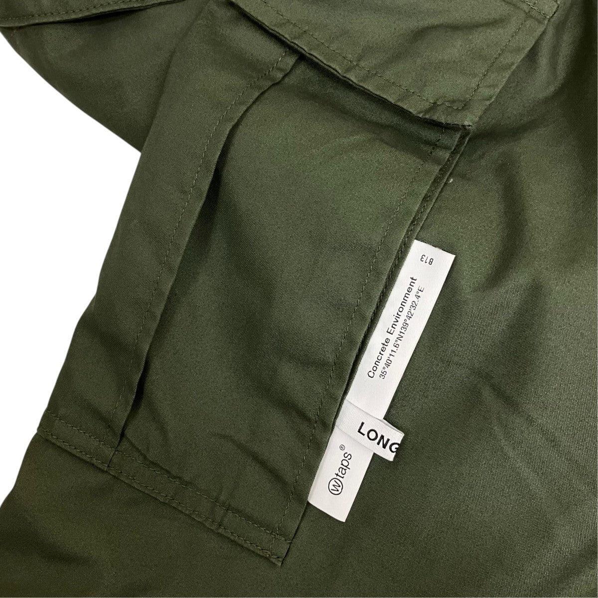WTAPS 24SSMILT0001 Trousers Nyco． Oxfordカーゴパンツ241WVDT-PTM09 古着・中古-6枚目のアイテム画像