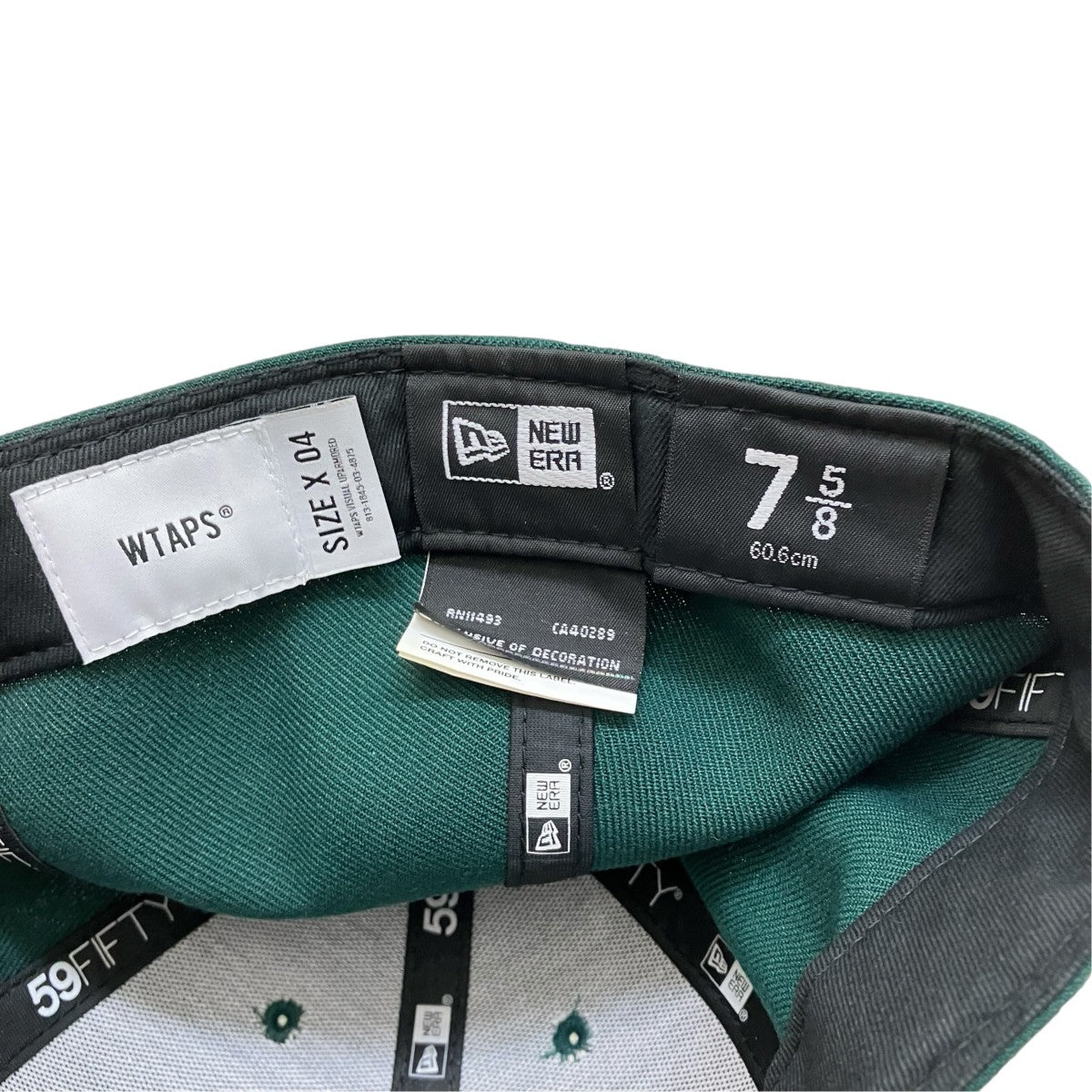 WTAPS 24SS59FIFTY Low Profile Cap Poly Twill New Era Leagueキャップ241NENED-HT01 古着・中古-6枚目のアイテム画像