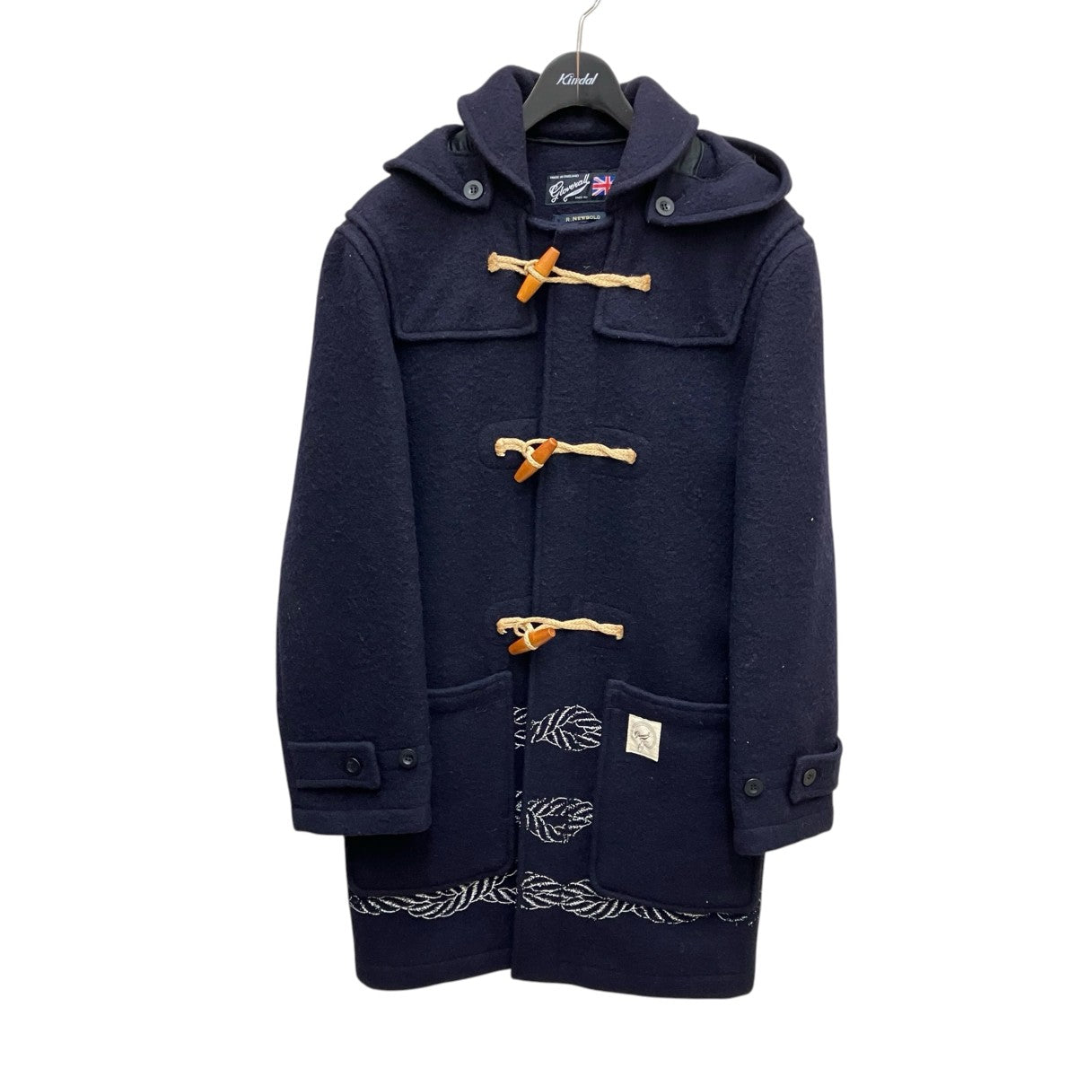 GLOVER ALL×R．NEWBOLD ダッフルコート 古着・中古-1枚目のアイテム画像