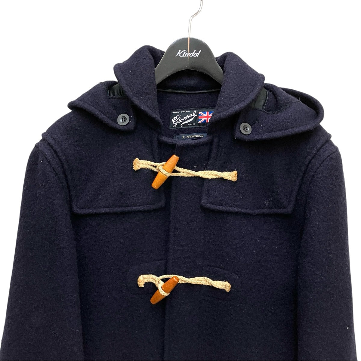 GLOVER ALL×R．NEWBOLD ダッフルコート 古着・中古-2枚目のアイテム画像