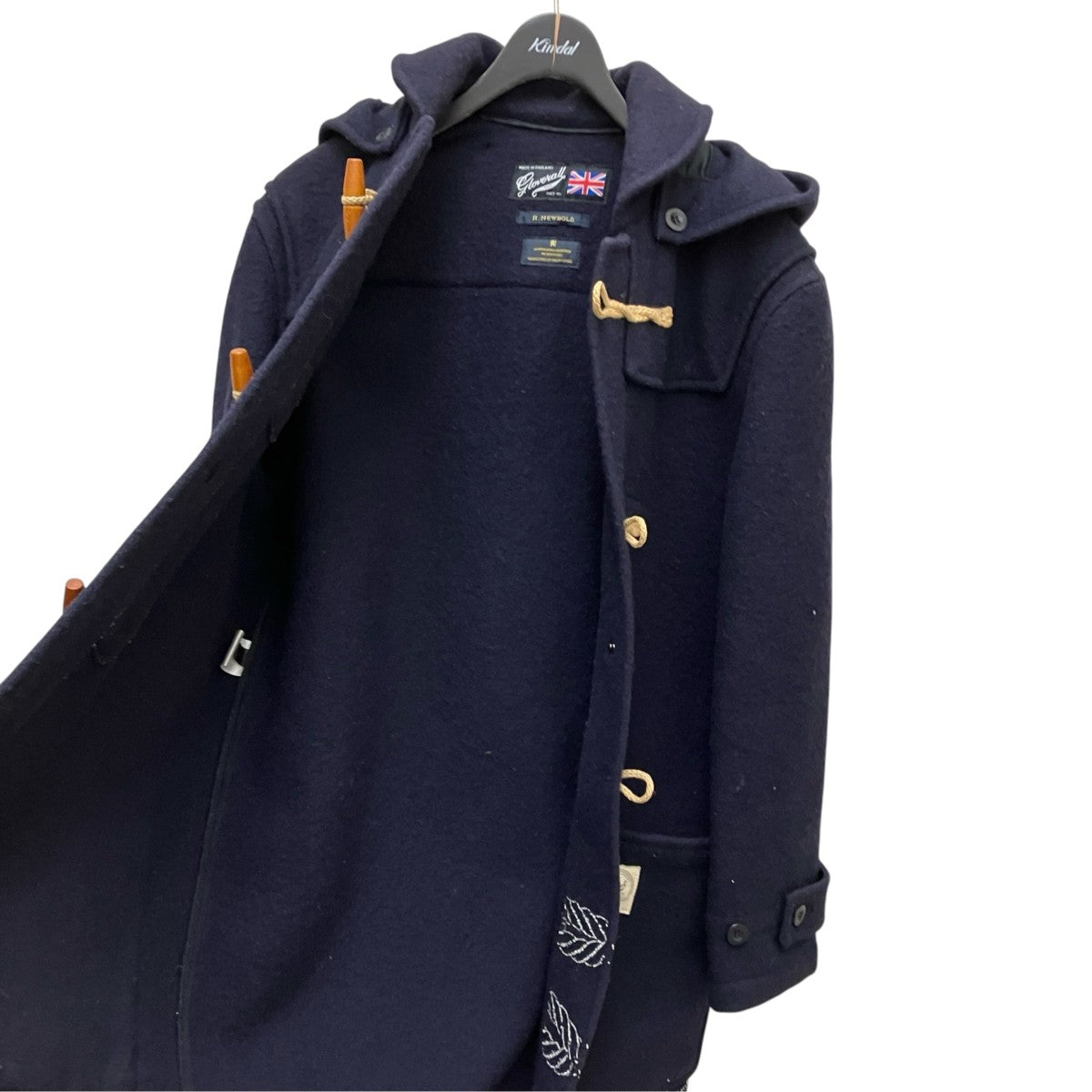 GLOVER ALL×R．NEWBOLD ダッフルコート 古着・中古-5枚目のアイテム画像