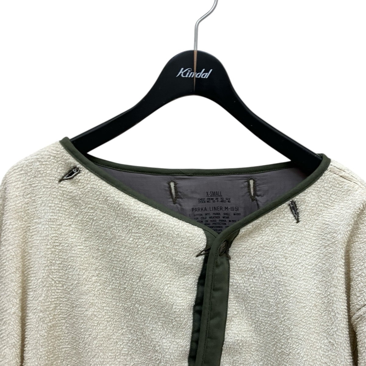 THE REAL McCOY’S PARKA， LINER， M-1951ライナージャケット55-P-4952-40 古着・中古-2枚目のアイテム画像