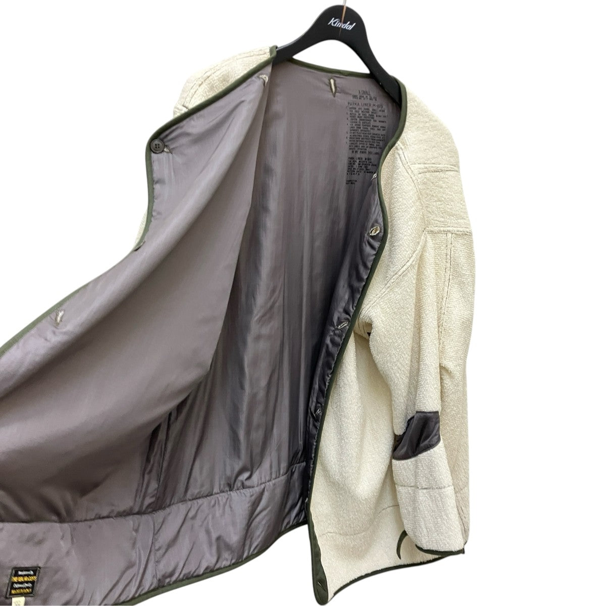THE REAL McCOY’S PARKA， LINER， M-1951ライナージャケット55-P-4952-40 古着・中古-4枚目のアイテム画像