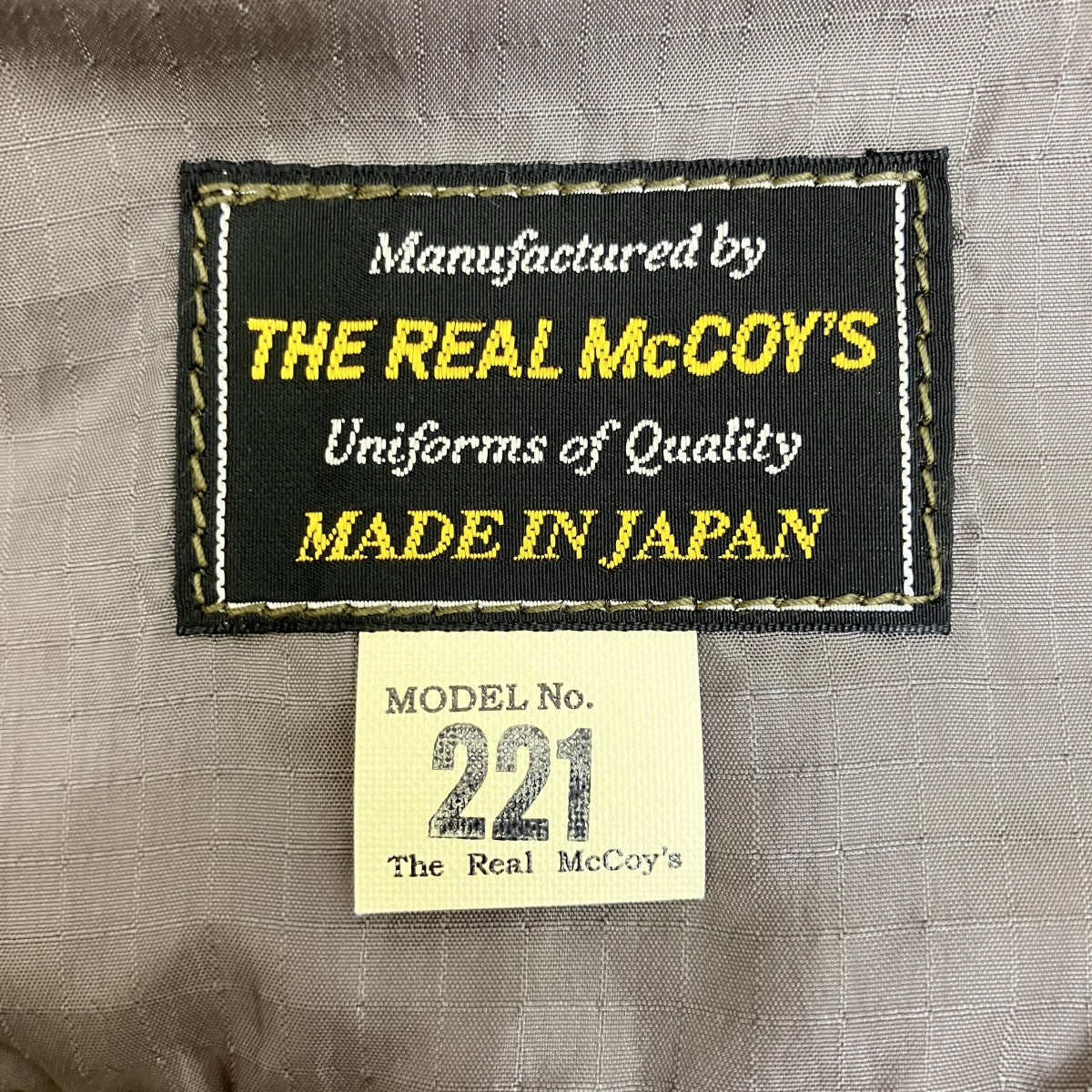 THE REAL McCOY’S PARKA， LINER， M-1951ライナージャケット55-P-4952-40 古着・中古-6枚目のアイテム画像